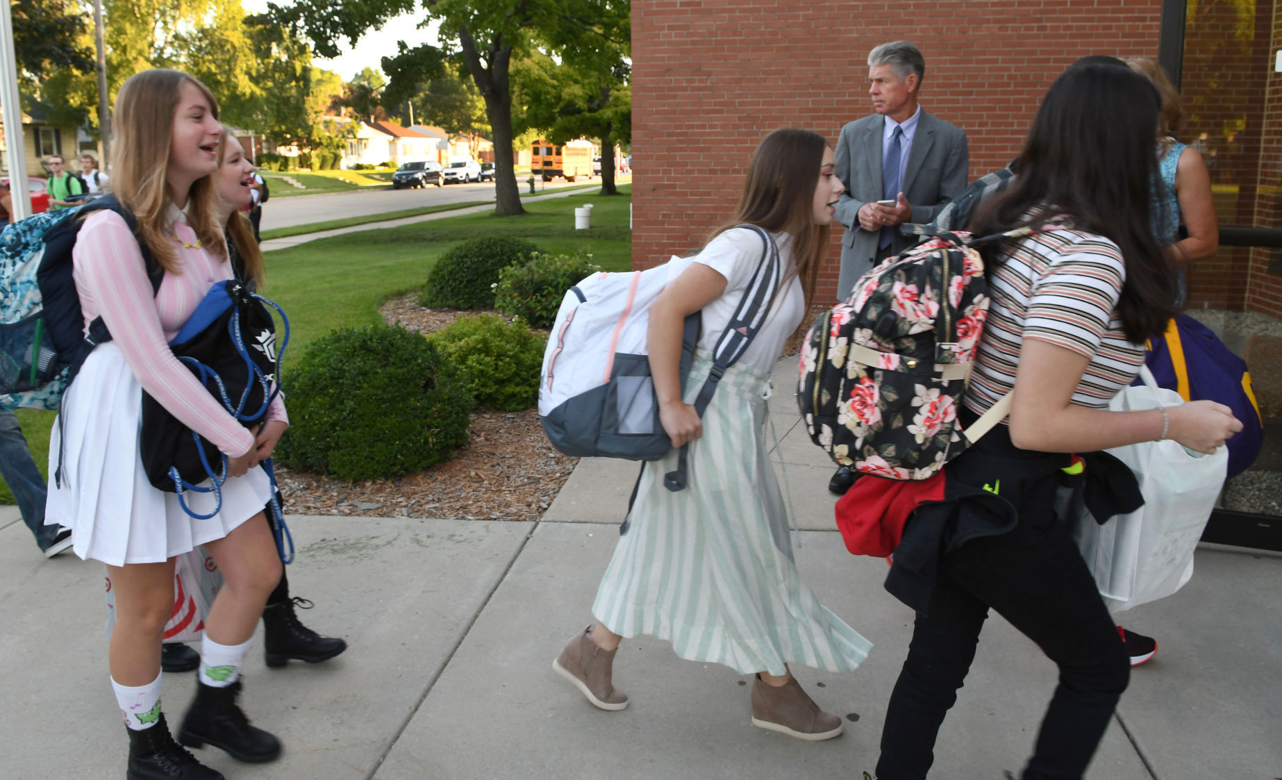 Back to school at Racine Lutheran